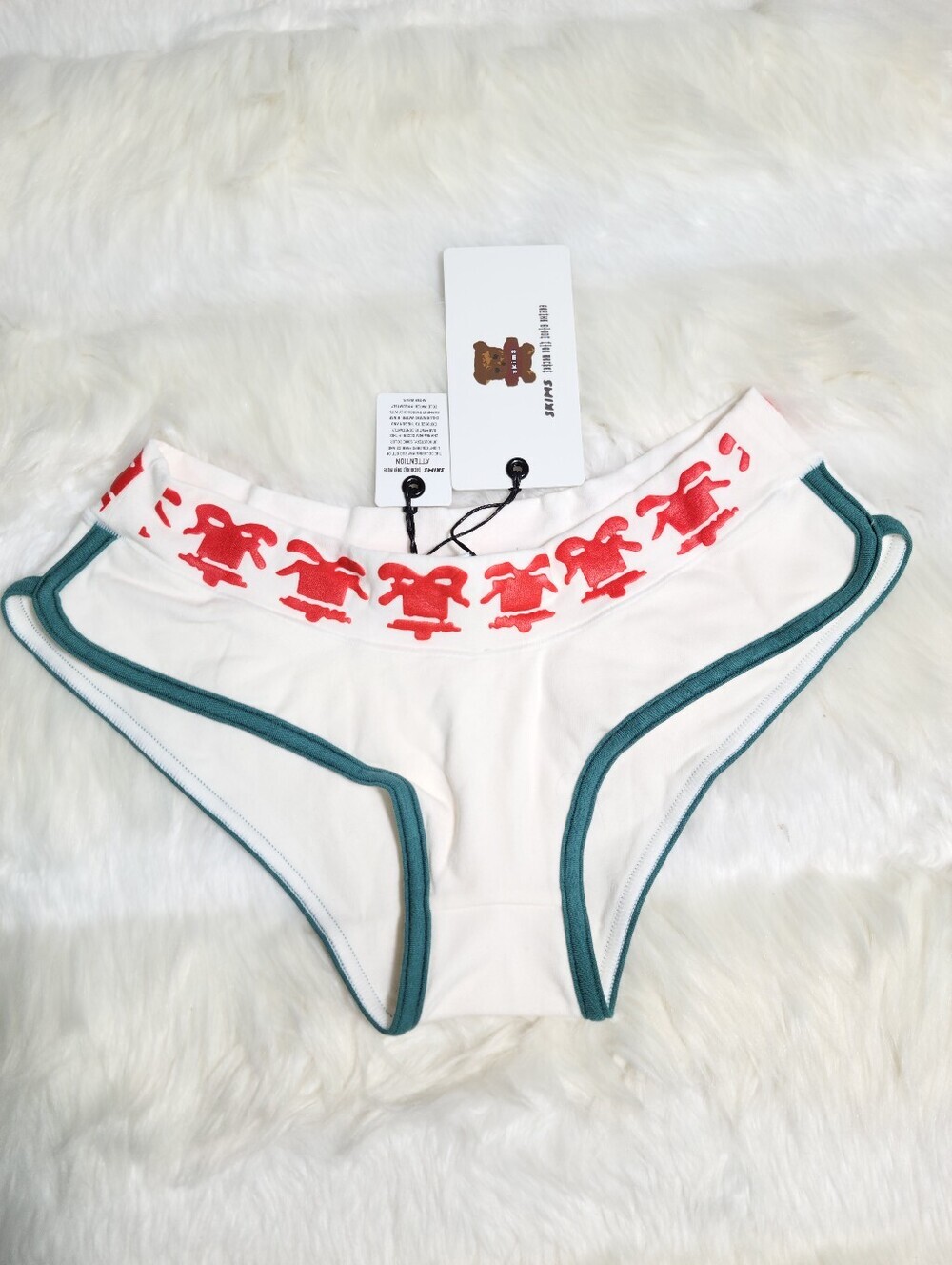 SKIMS x CPFM Cactus Plant Flea Market Cotton Jersey Micro Boy Shorts XS NEW